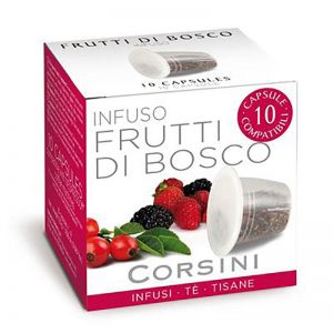 Capsule Corsini Nespresso té Frutti di bosco