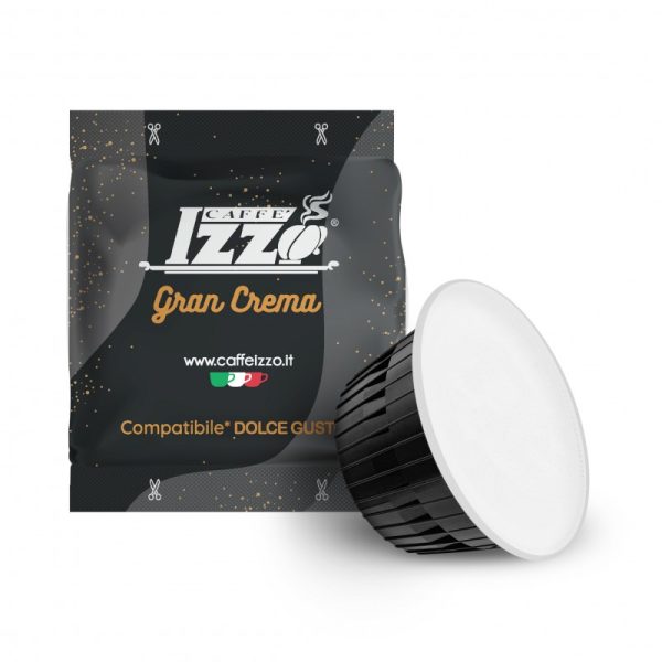 Izzo Gran Crema 50 Capsule compatibili Nescafé® Dolce Gusto®