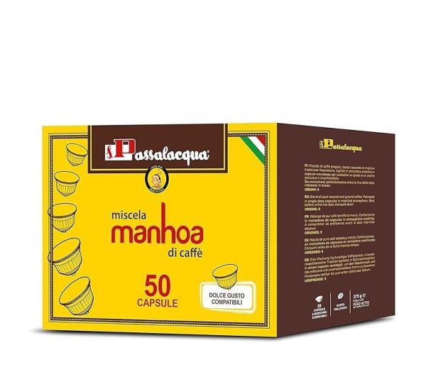Passalacqua Manhoa 50 Capsule compatibili Nescafé® Dolce Gusto®