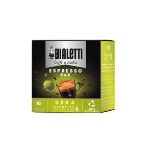 8 x 16 Capsule Bialetti Caffè d'Italia Deka