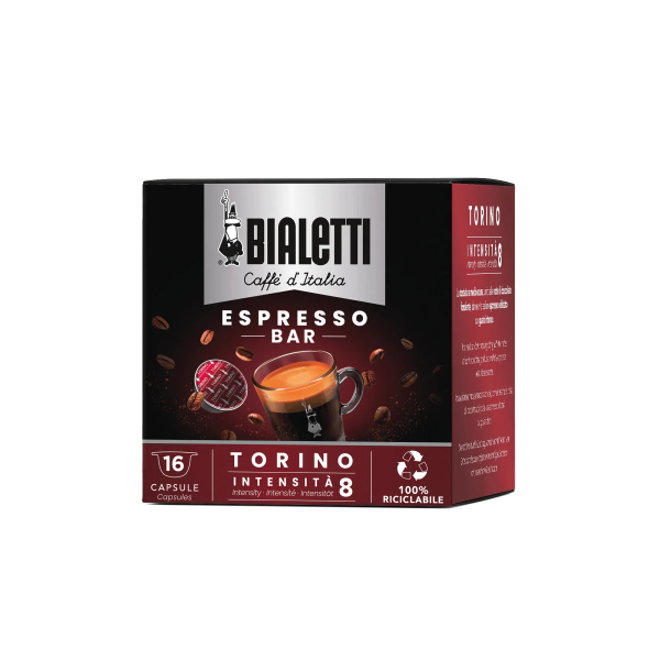 Bialetti Caffè d'Italia Torino 8 x 16 Capsule Bialetti®
