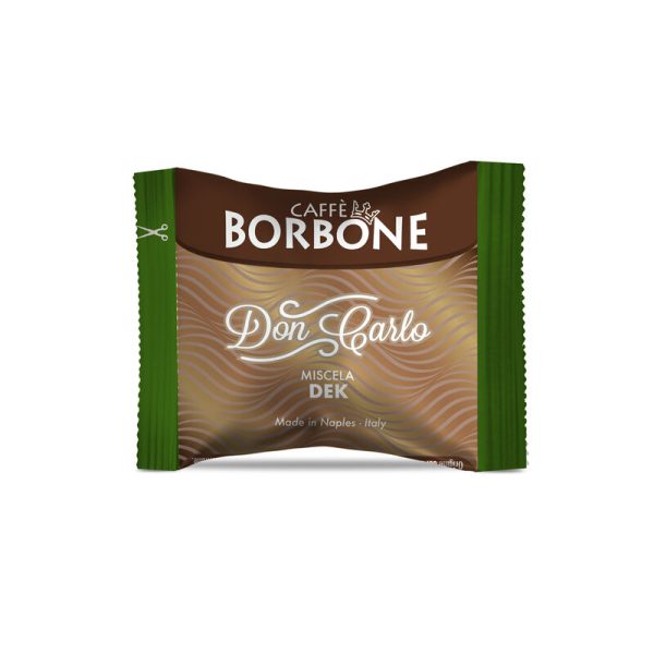 Borbone Don Carlo Dek 100 Capsule compatibili Lavazza® A Modo Mio®