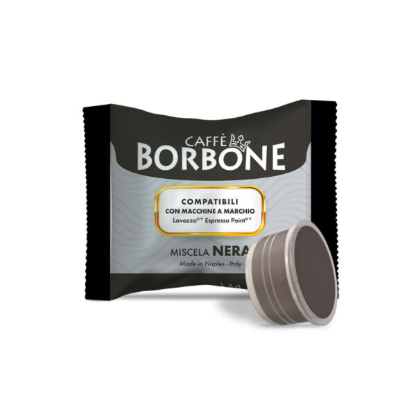 Borbone Nera 100 Capsule compatibili Lavazza® Espresso Point®