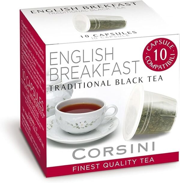Corsini Tè English Breakfast 10 Capsule compatibili Nespresso®
