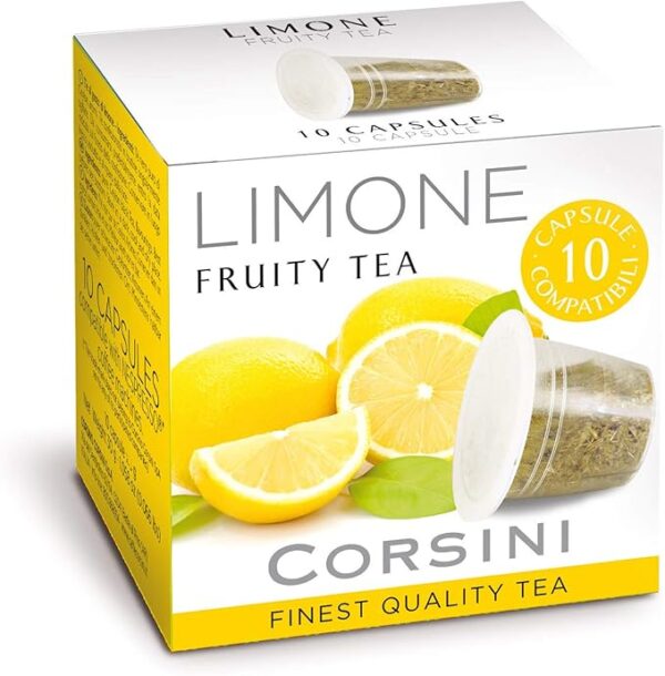 Corsini Tè al Limone 10 Capsule compatibili Nespresso®