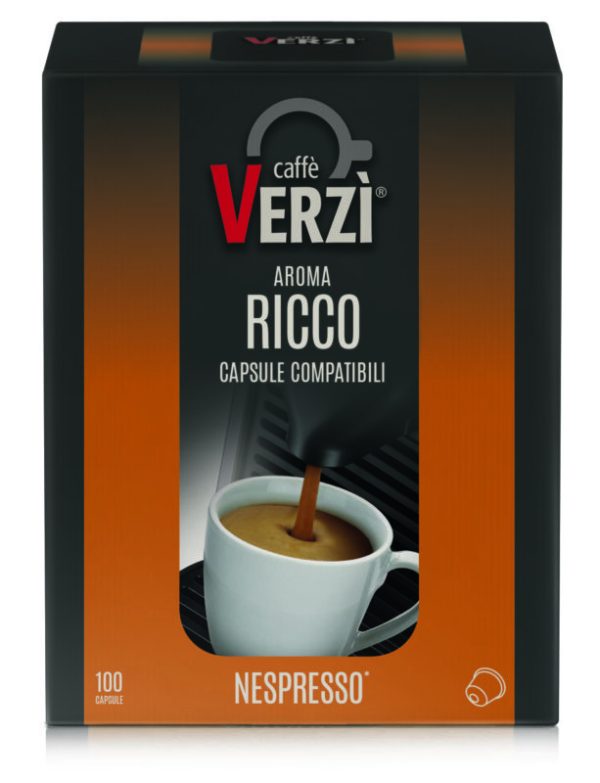 Verzì Aroma Ricco 100 Capsule compatibili Nespresso®