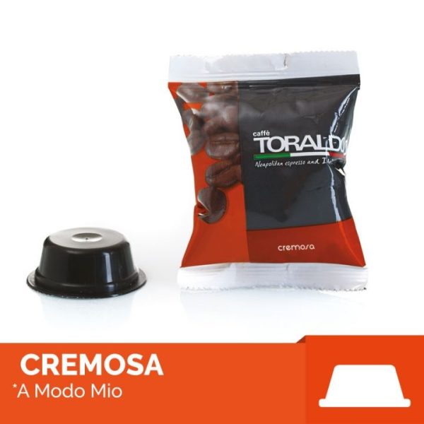 Toraldo Cremosa 100 Capsule compatibili Lavazza® A Modo Mio®