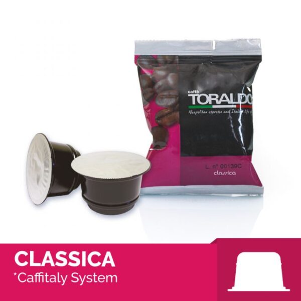 Toraldo Classica 100 Capsule compatibili Caffitaly