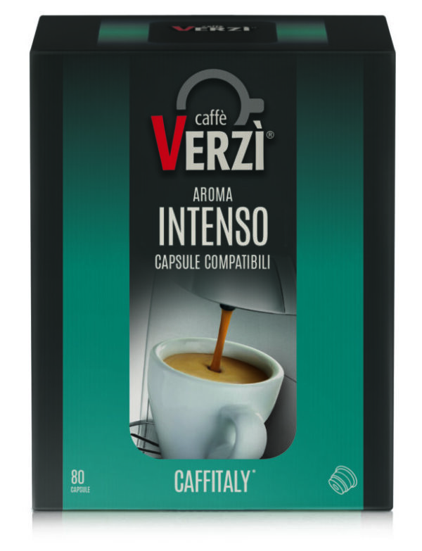 Verzì Aroma Intenso 80 Capsule compatibili Caffitaly