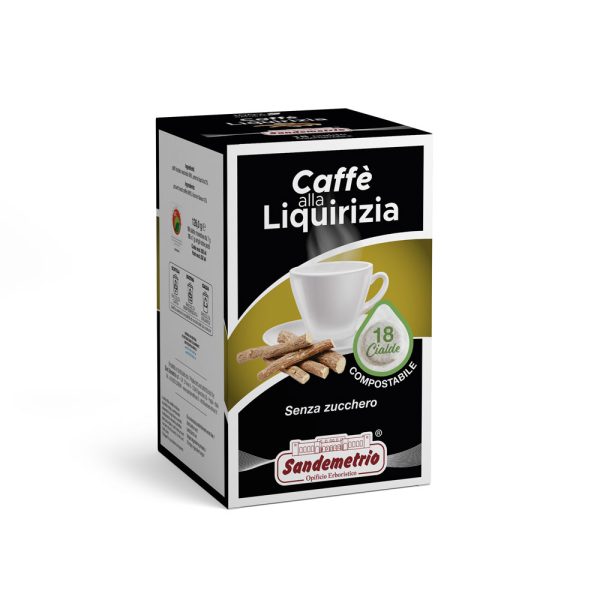 Sandemetrio Caffè Liquirizia 18 Cialde