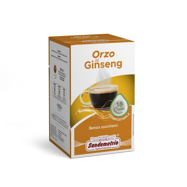 Sandemetrio Orzo al Ginseng 18 Cialde
