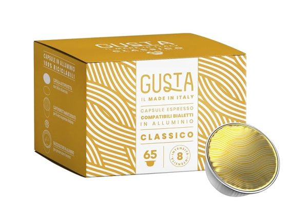 Gusta Classico 65 capsule compatibili Bialetti®