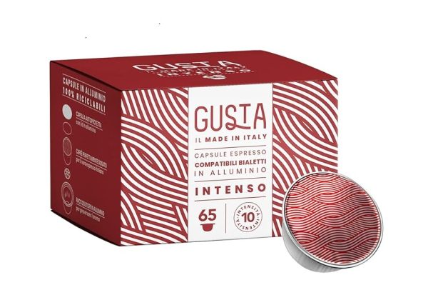 Gusta Intenso 65 capsule compatibili Bialetti®