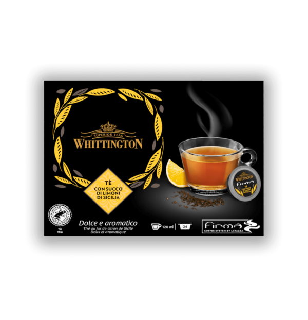 Whittington Tè RFA con succo di Limoni di Sicilia 24 Capsule Lavazza® Firma®