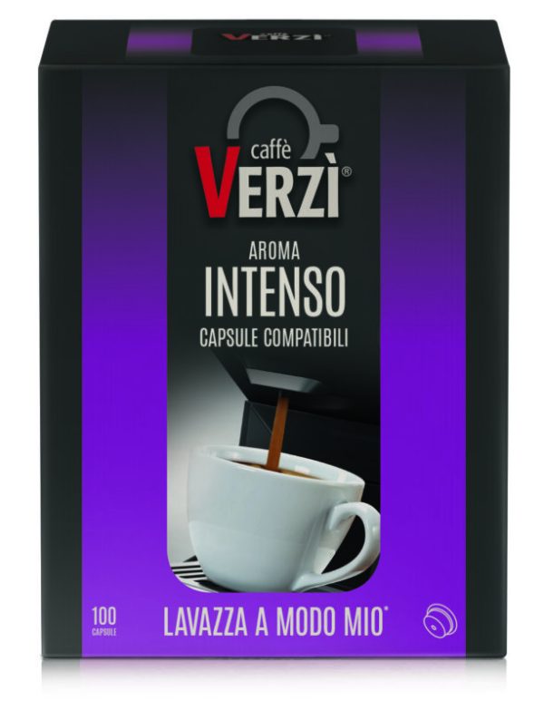 Verzì Aroma Intenso 100 Capsule Compatibili Lavazza® A Modo Mio®