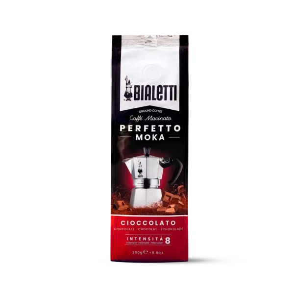 Bialetti Perfetto Moka Cioccolato 6 x 250 gr Caffè Macinato