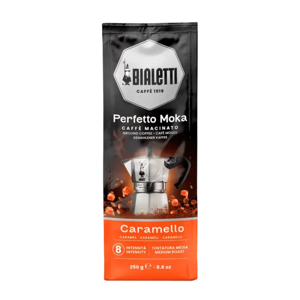 Bialetti Perfetto Moka Caramello 6 x 250 gr Caffè Macinato