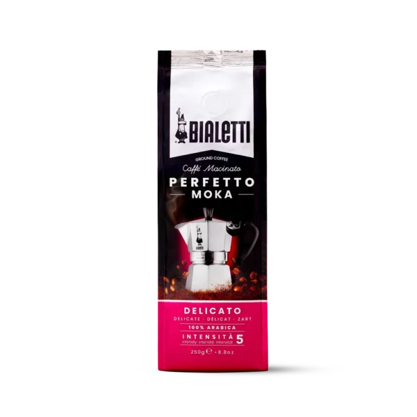 Bialetti Perfetto Moka Delicato 6 x 250 gr Caffè Macinato