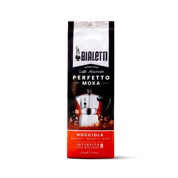 Bialetti Perfetto Moka Nocciola 6 x 250 gr Caffè Macinato