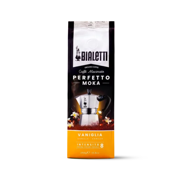 Bialetti Perfetto Moka Vaniglia 6 x 250 gr Caffè Macinato